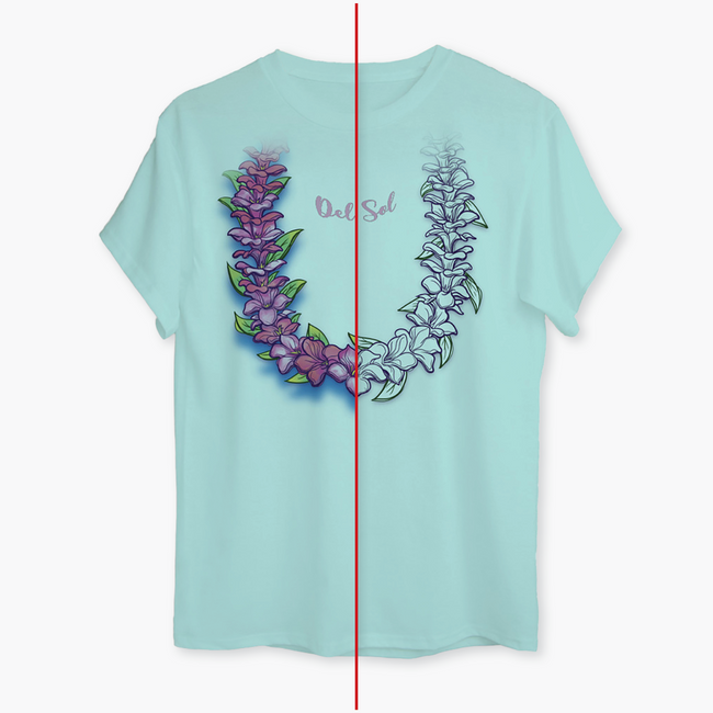 Del Sol Del Sol Lei - Color-Changing Kids T-Shirt | Del Sol