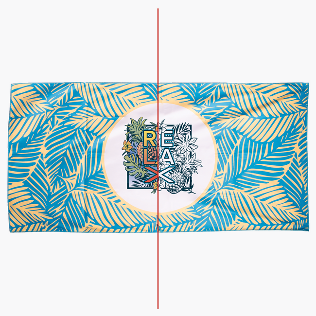 Del Sol Relax - Color-Changing Beach Towel | Del Sol