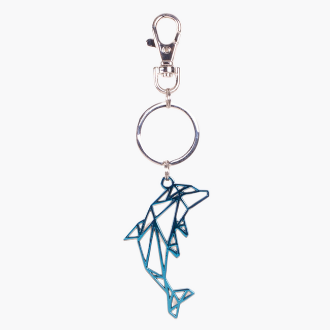 del sol Dolphin Key Chain - Color-Changing Key Chain | Del Sol