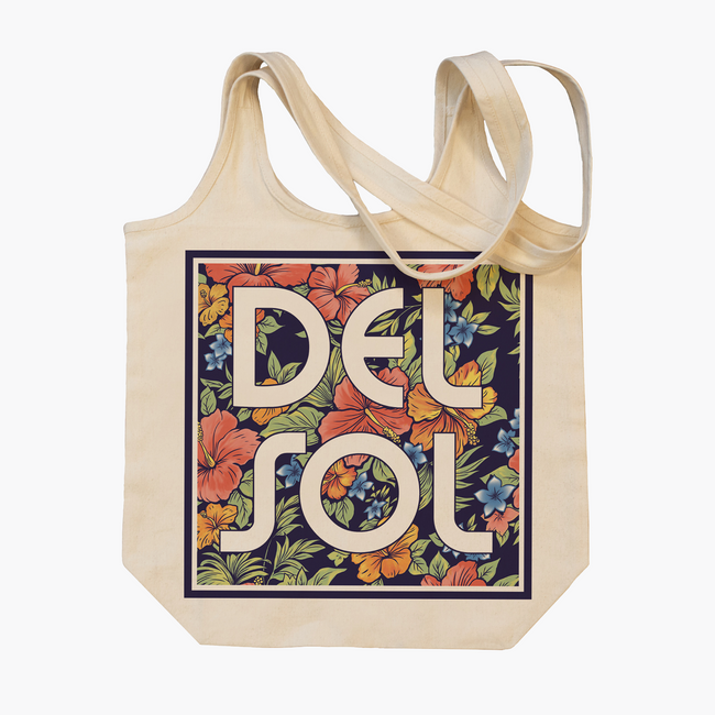 del sol Floral Paradise Color-Changing Tote | Del Sol