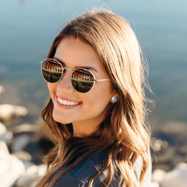 Del Sol Geometric Earrings - Color-Changing Accessories | Del Sol