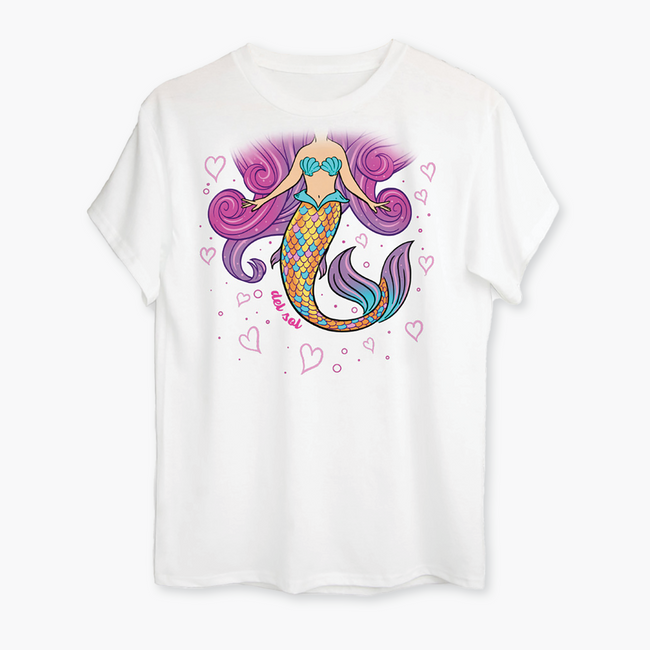 del sol Mermaid Disguise - Color-Changing Kids T-Shirt | Del Sol