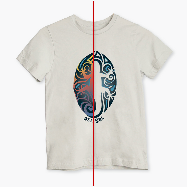 Del Sol Native Gecko - Gray - Boy's Color-Changing T-Shirt | Del Sol