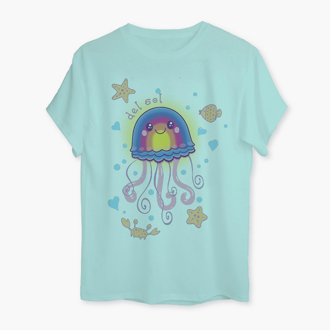 del sol Rainbow Jelly - Color-Changing Kids T-Shirt | Del Sol