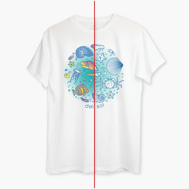 Del Sol Shells & Stuff Eco Collection - Color-Changing Tees - Boys | Del Sol