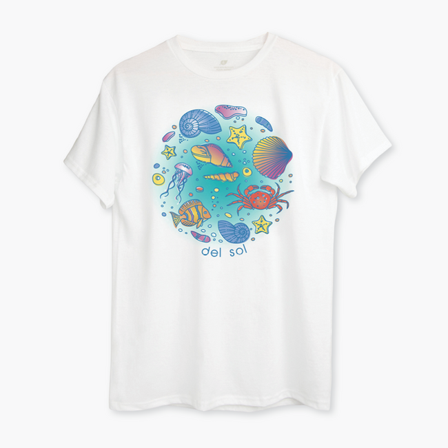 del sol Shells & Stuff Eco Collection - Color-Changing Tees - Boys | Del Sol