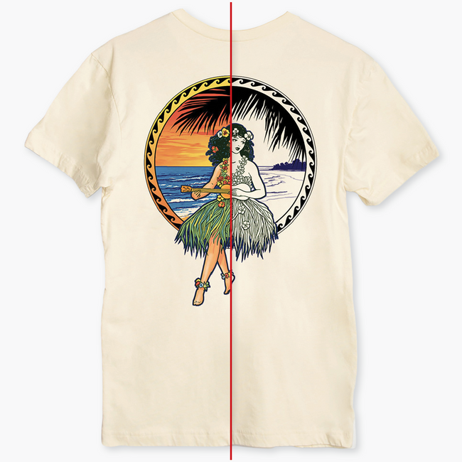 Del Sol Sunny Island Girl - Men's Color-Changing Tee | Del Sol