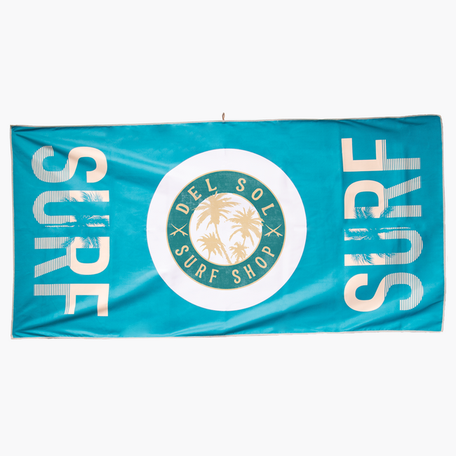 Del Sol Surf Shop - Color-Changing Beach Towel | Del Sol