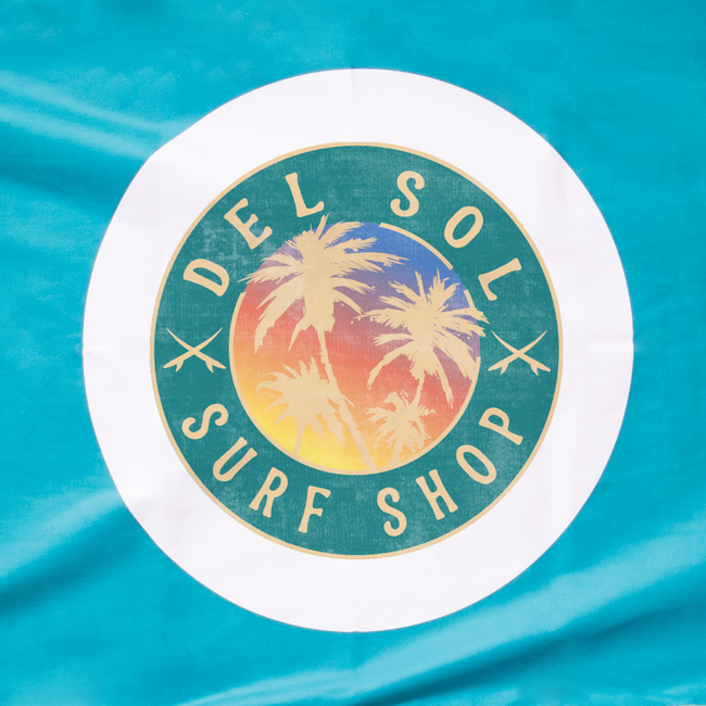 Del Sol Surf Shop - Color-Changing Beach Towel | Del Sol
