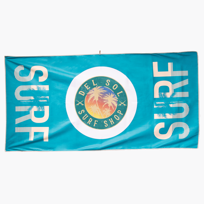 del sol Surf Shop - Color-Changing Beach Towel | Del Sol