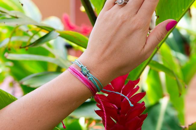 Del Sol Turquoise Turtle Eco Bracelet - Color-Changing Jewelry | Del Sol