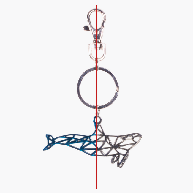Del Sol Whale Key Chain - Color-Changing Key Chain | Del Sol