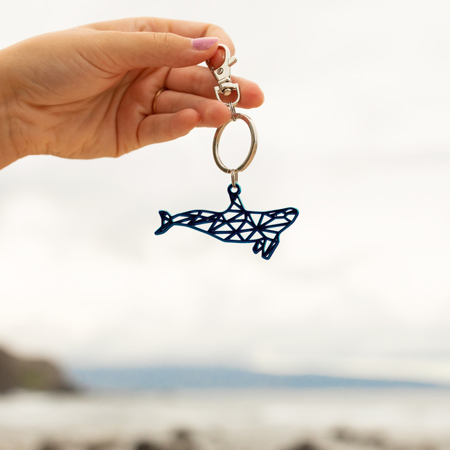 Del Sol Whale Key Chain - Color-Changing Key Chain | Del Sol
