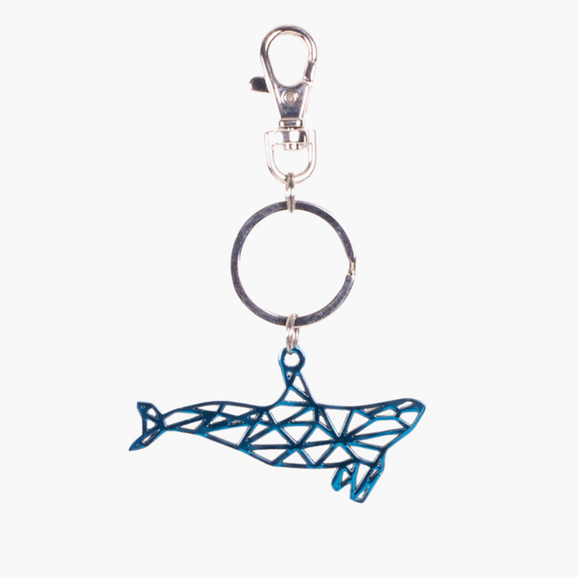 del sol Whale Key Chain - Color-Changing Key Chain | Del Sol