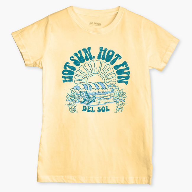 Del Sol Women's Hot Fun Tee - Color Changing Tees | Del Sol