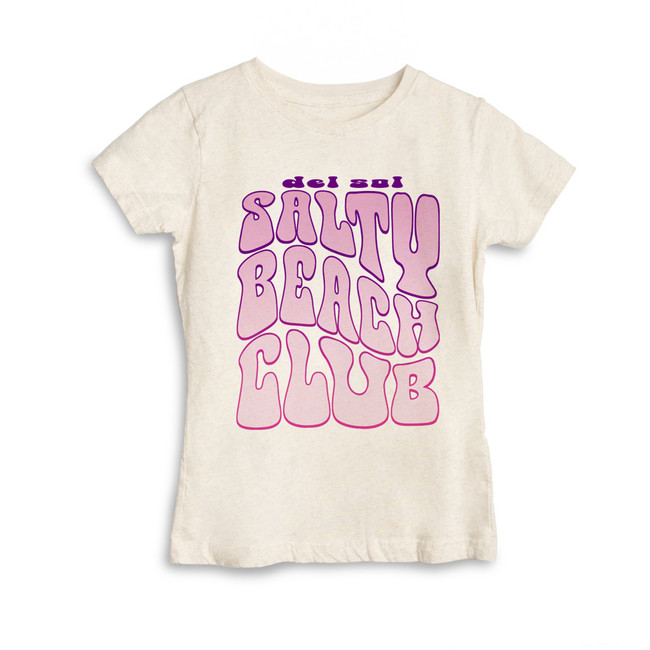 del Sol Womens Salty Beach Club - Color-Changing Womens T-Shirt | Del Sol