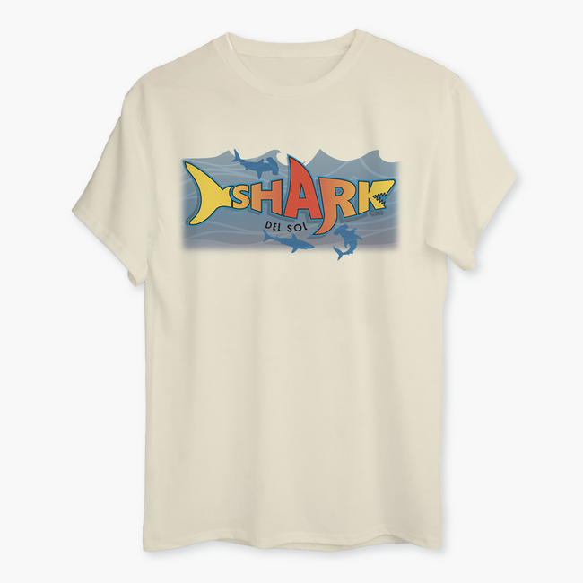 del sol Word Shark - Color-Changing Youth T-Shirt | Del Sol