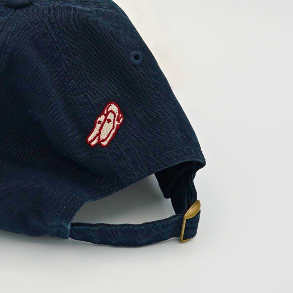 Del Toro Shoes Loafer Logo Dad Hat - Navy Navy