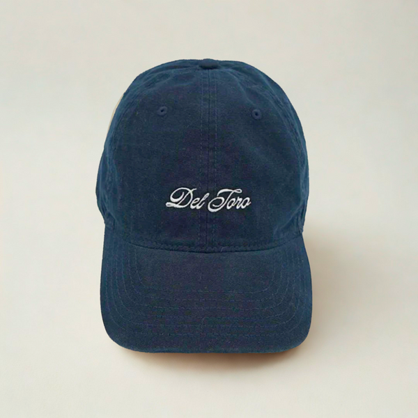del toro shoes Loafer Logo Dad Hat - Navy Navy