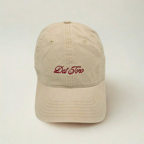 del toro shoes Loafer Logo Dad Hat - Stone Stone