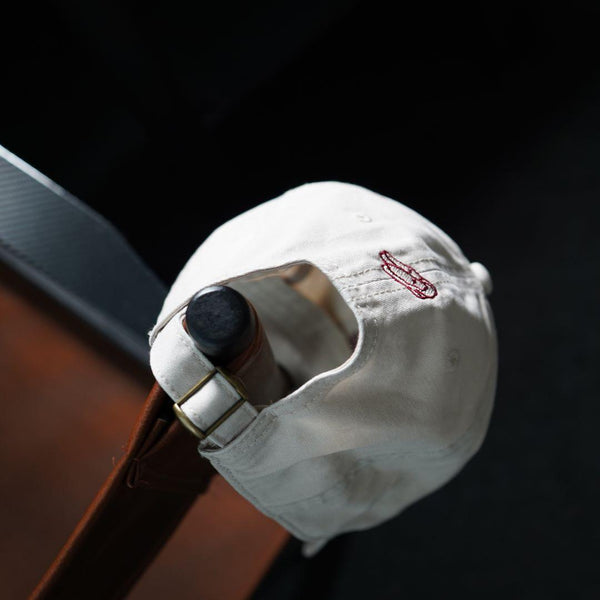 Del Toro Shoes Loafer Logo Dad Hat - White White