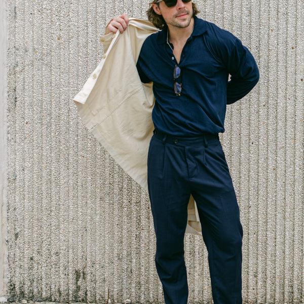 Del Toro Shoes Men's Loafer Jacket - Beige Beige