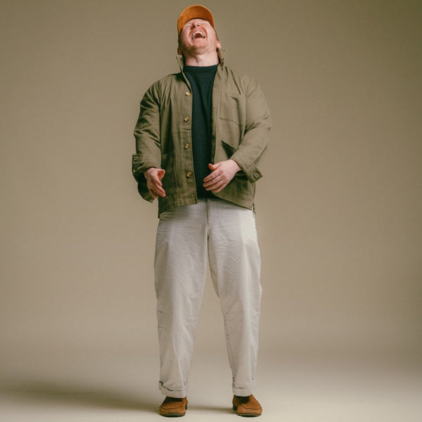 Del Toro Shoes Men's Loafer Jacket - Olive Olive