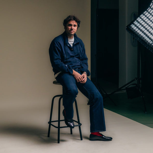 Del Toro Shoes Men's Sailor Sweatshirt - Navy Navy