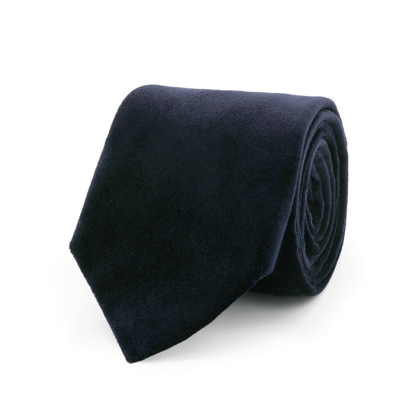 del toro shoes Navy Velvet Tie Navy Velvet