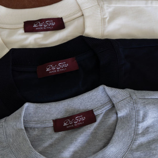 Del Toro Shoes Women's Retro Gym Tee - Navy Navy