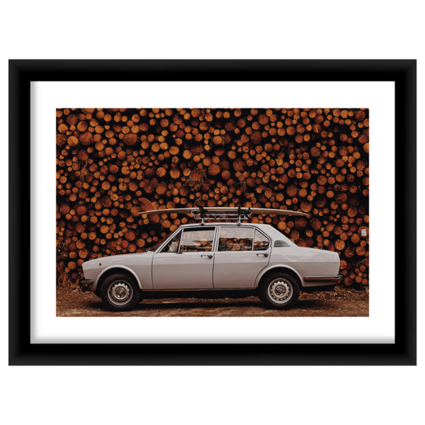 del toro shoes Hossegor Print by Alberto Chimenti Black