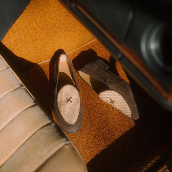 Del Toro Shoes Men's Brown Raffia Milano Loafer Brown / Raffia