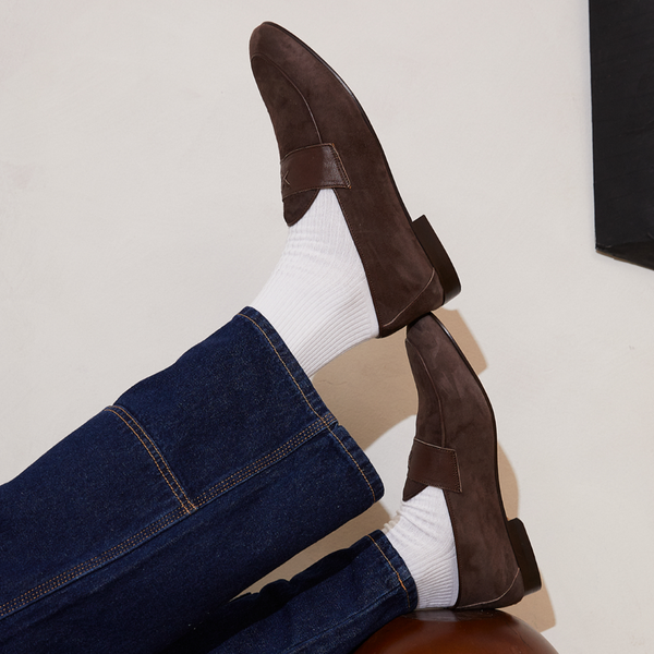 Del Toro Shoes Men's Chocolate Suede Centesimo Chocolate Suede