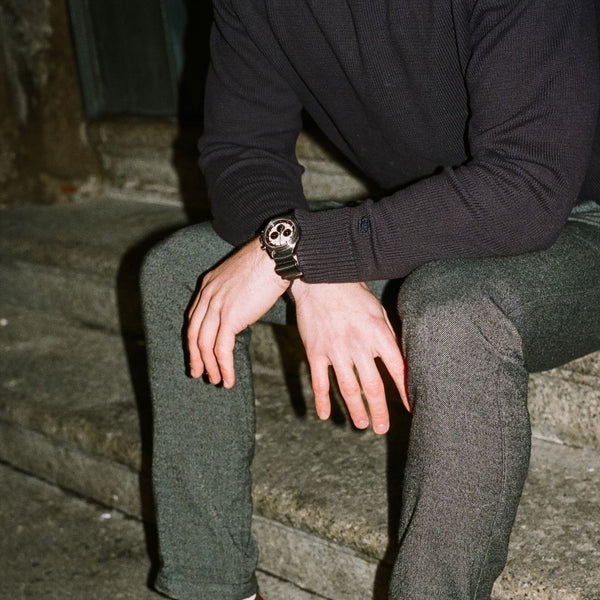 Del Toro Shoes Men's Classic Crewneck Sweater - Navy Navy