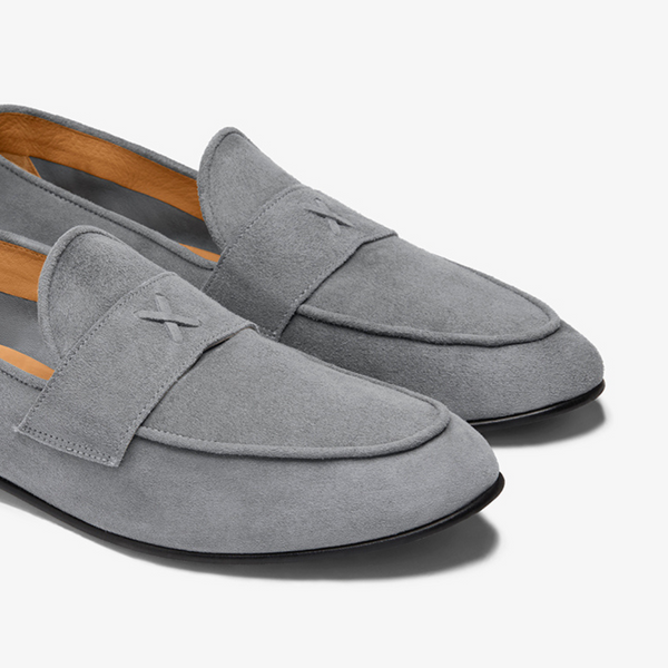 Del Toro Shoes Men's Grigio Suede Centesimo Grigio Suede