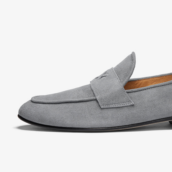 Del Toro Shoes Men's Grigio Suede Centesimo Grigio Suede