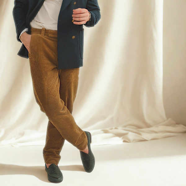 Del Toro Shoes Men's Pine Suede Milano Loafer Pine Suede