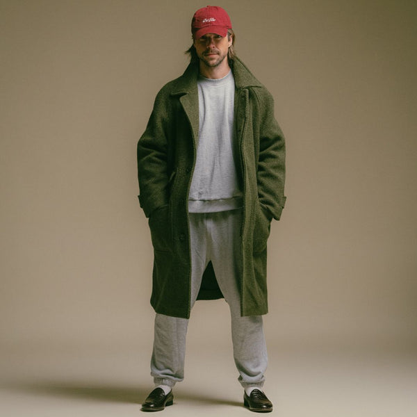 Del Toro Shoes Men's Retro Gym Crewneck Sweatshirt - Heather Grey Heather Grey