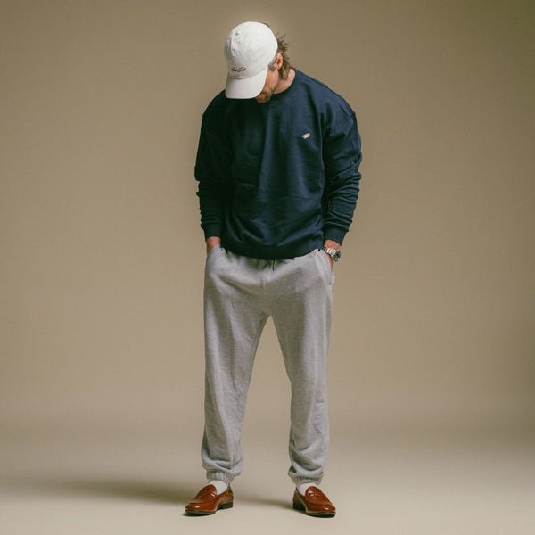 Del Toro Shoes Men's Retro Gym Sweatpants - Heather Grey Heather Grey