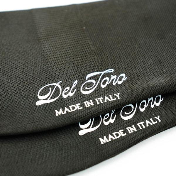 Del Toro Shoes Set Of 3 Athletic No Show Loafer Socks - Black Black Athletic