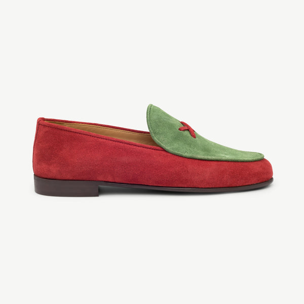 del toro shoes Women's Bandiera Color Block Milano Loafer Bandiera Colorblock