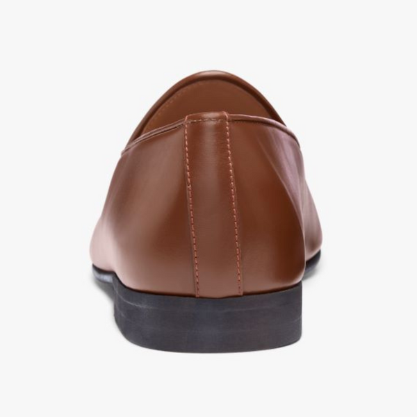 Del Toro Shoes Women's Light Brown Leather Milano Loafer Light Brown Leather