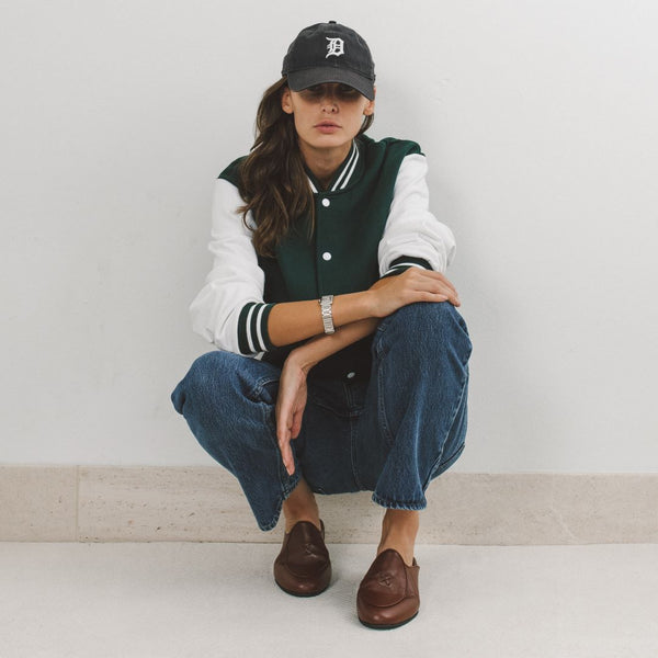 Del Toro Shoes Women's Light Brown Leather Milano Mule Light Brown Leather