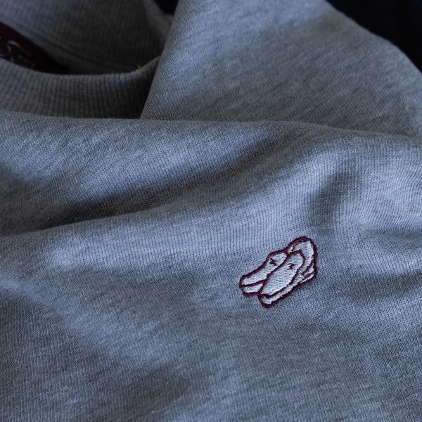 Del Toro Shoes Women's Retro Gym Crewneck Sweatshirt - Heather Grey Heather Grey