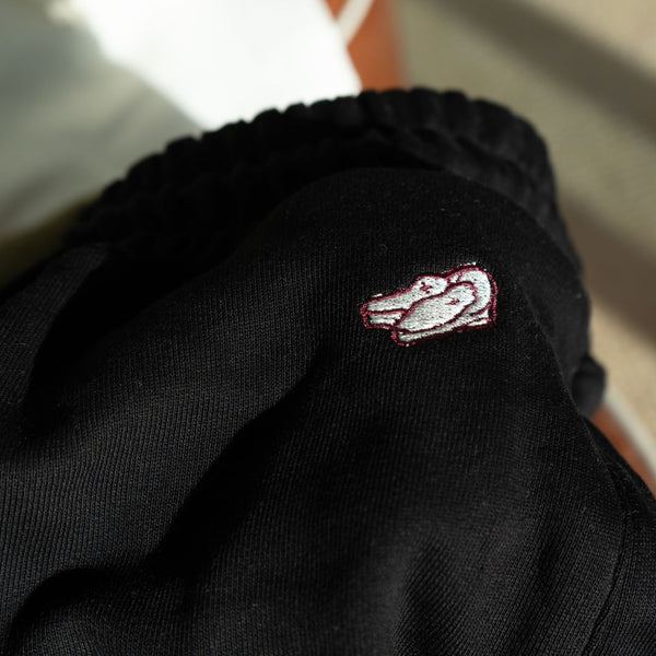 Del Toro Shoes Women's Retro Gym Sweatpants - Black Black