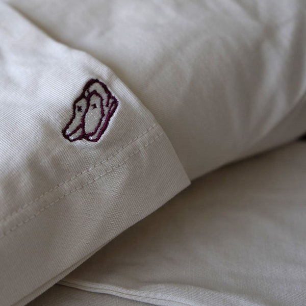 Del Toro Shoes Women's Retro Gym Tee - Vintage White Vintage White