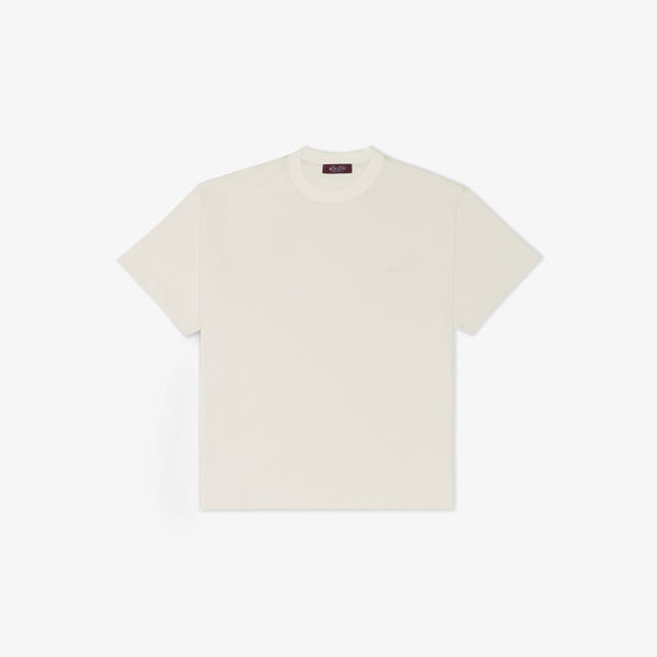 del toro shoes Women's Tonal Embroidered Tee - Vintage White Vintage White