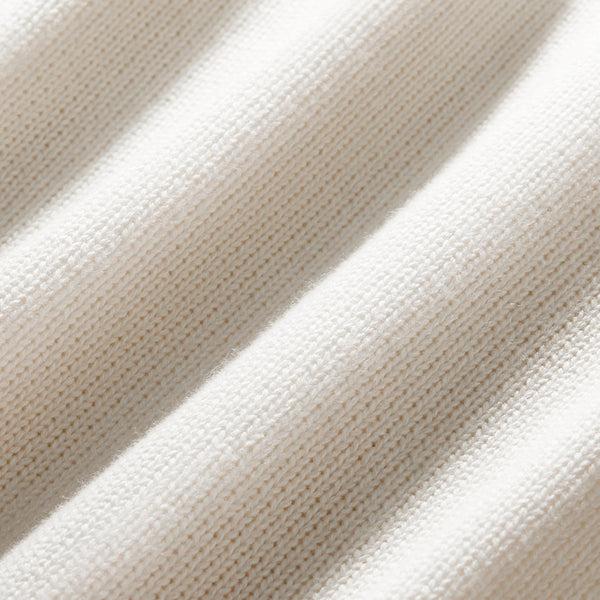 Del Toro Shoes Women's Vintage Fit Cardigan - Vintage White / Black Vintage White / Black