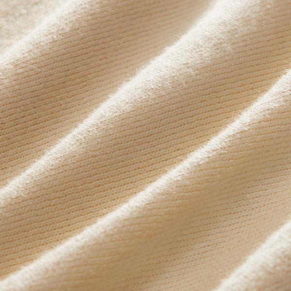 Del Toro Shoes Women's Vintage V-Neck Sweater - Vintage White / Forest Green Vintage White / Forest Green