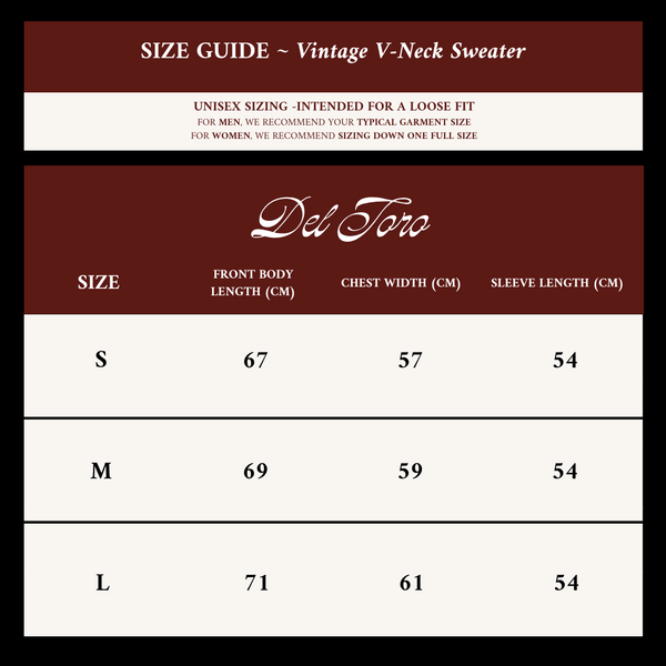 Del Toro Shoes Women's Vintage V-Neck Sweater - Vintage White / Navy Vintage White / Navy